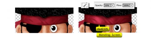 آموزش طراحی کاراکتر کارتونی دزد دریایی در فتوشاپ